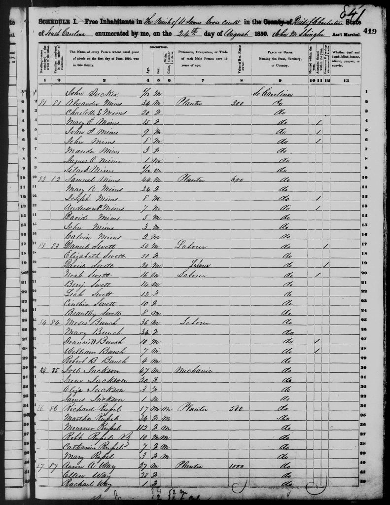 1850 census page 841