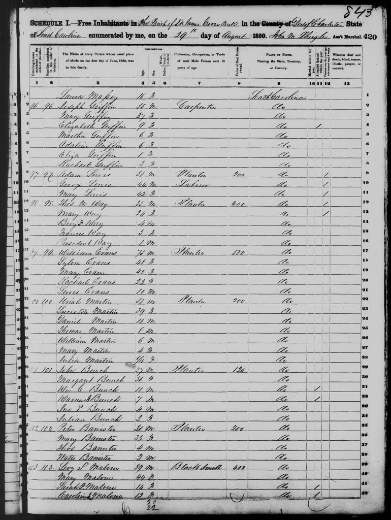 1850 census page 843
