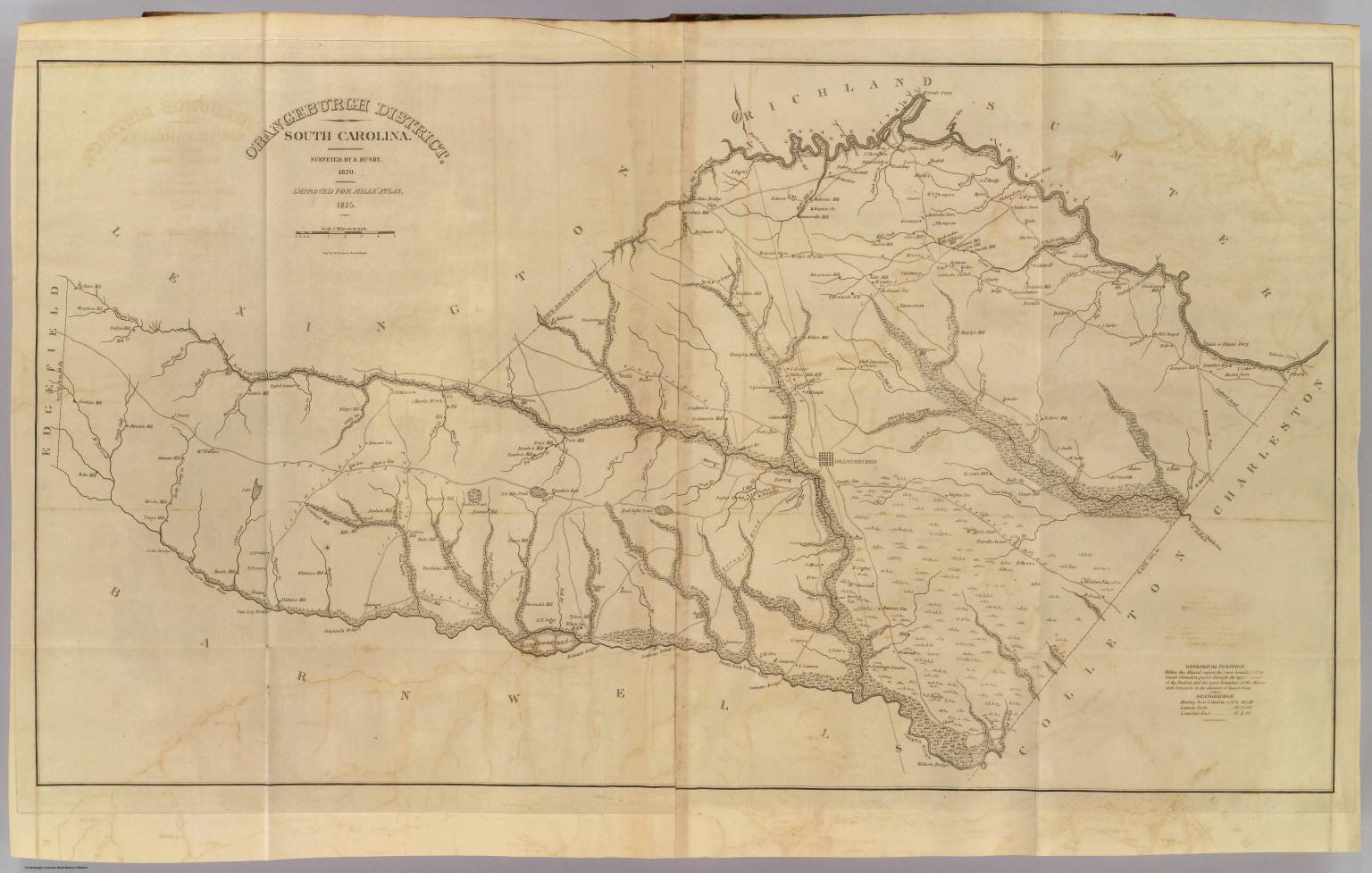 History of Orangeburg District South Carolina — South Carolina Genealogy